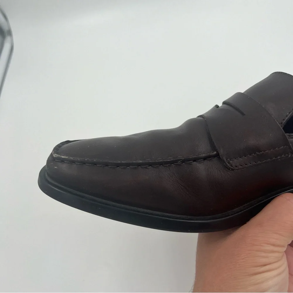 Tod’s Men’s Brown Leather Penny‎ Loafer Drivers Size 8.5 (9.5 US) Slip-Ons